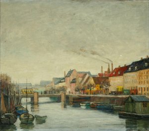 Kanal kulisser fra København English: Channel scenery from Copenhagen